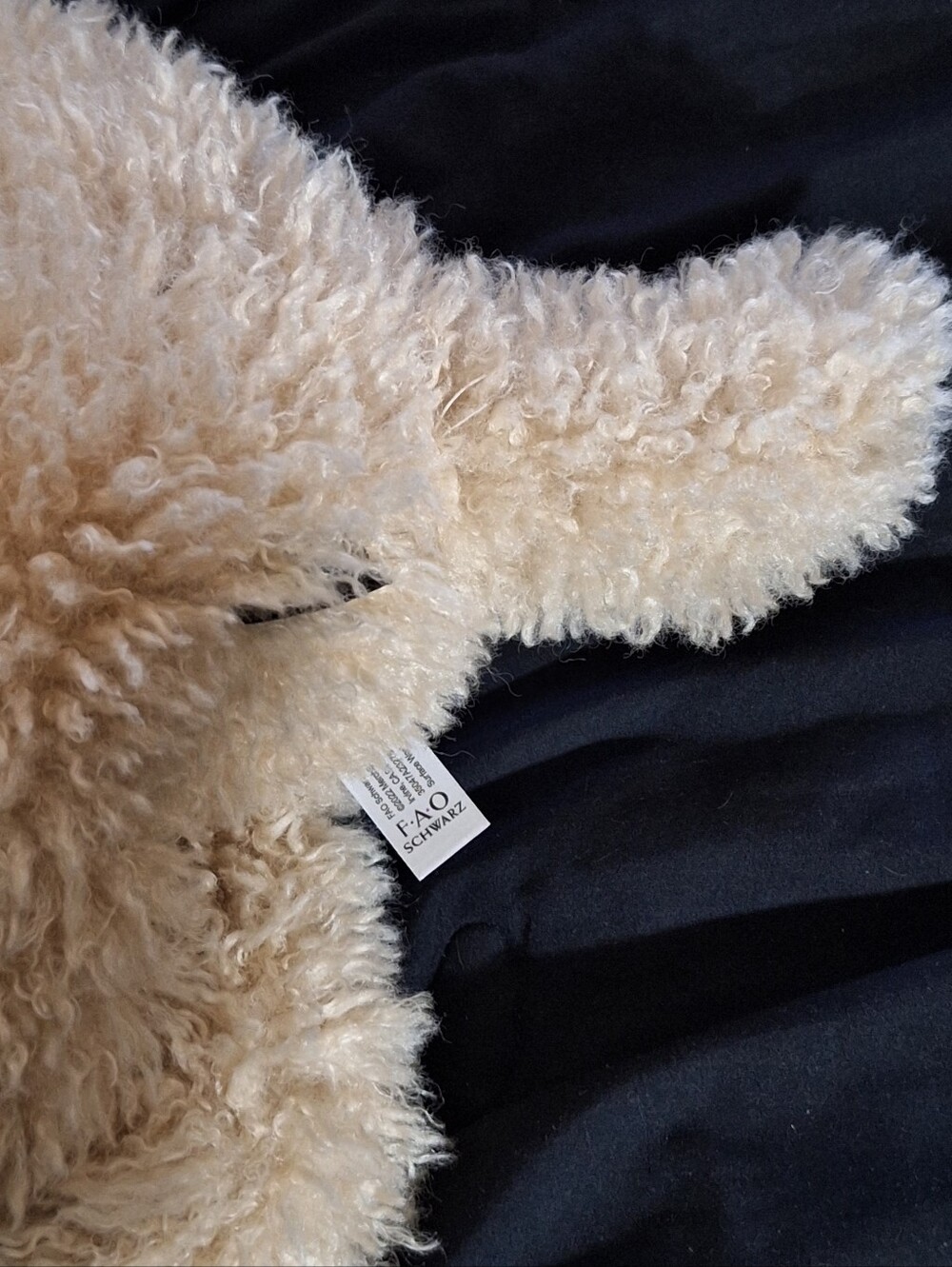 FAO Schwarz Adopt a Pet Curly Plush Squishy Cockapoo Puppy Dog Toby 15" - Picture 3 of 8